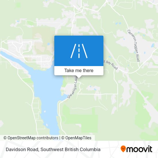 Davidson Road map