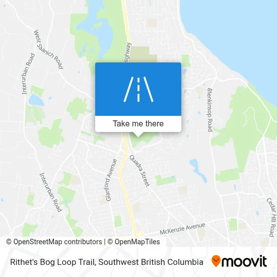 Rithet's Bog Loop Trail plan