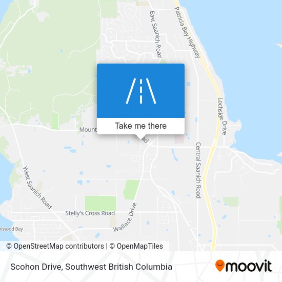 Scohon Drive map