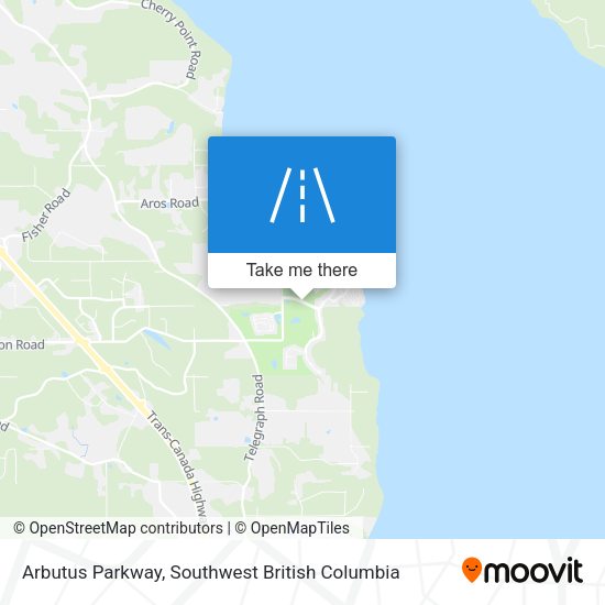 Arbutus Parkway map