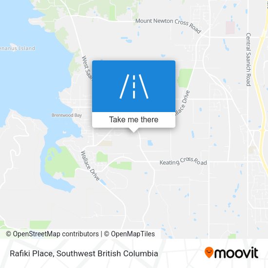 Rafiki Place map