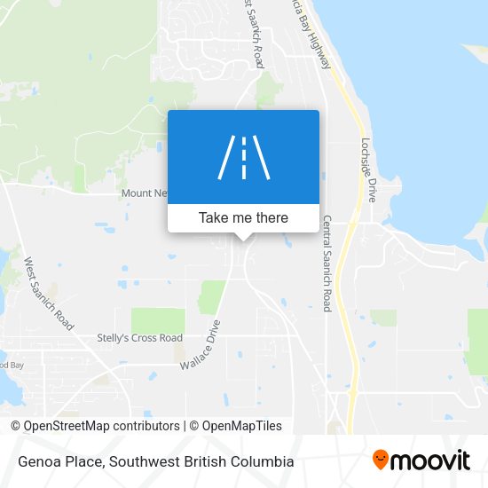 Genoa Place map