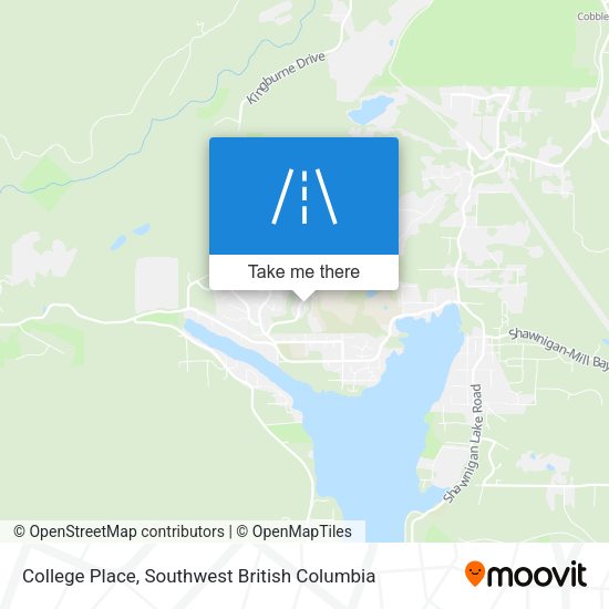 College Place map
