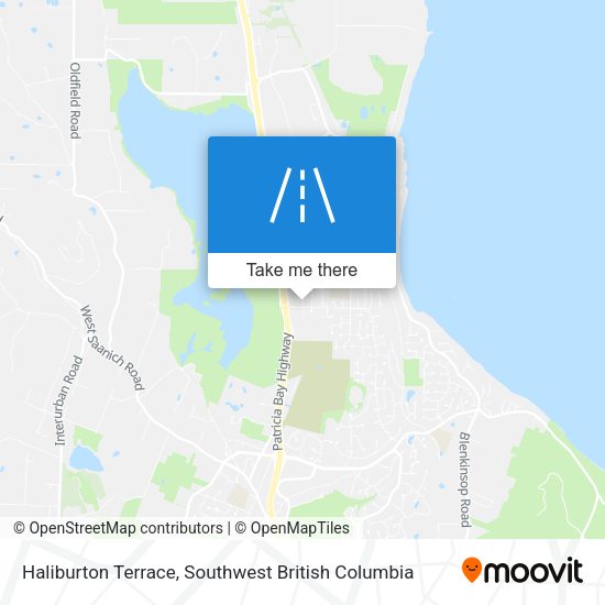 Haliburton Terrace map