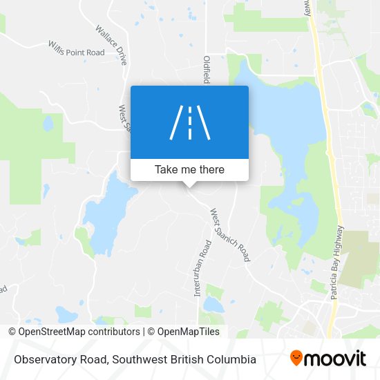 Observatory Road map