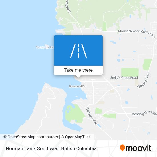 Norman Lane map