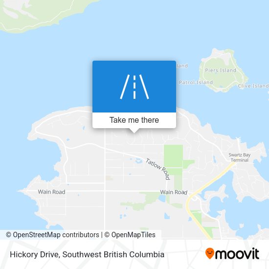 Hickory Drive map