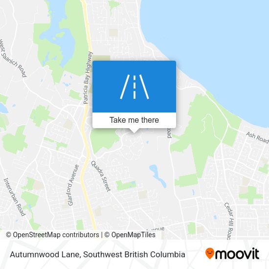 Autumnwood Lane map