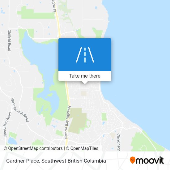 Gardner Place map