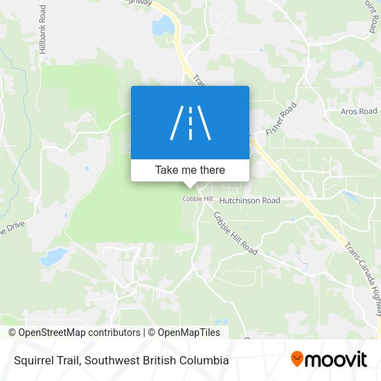 Squirrel Trail map