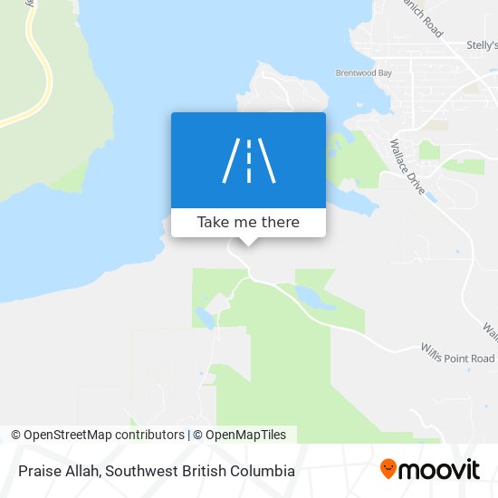 Praise Allah map
