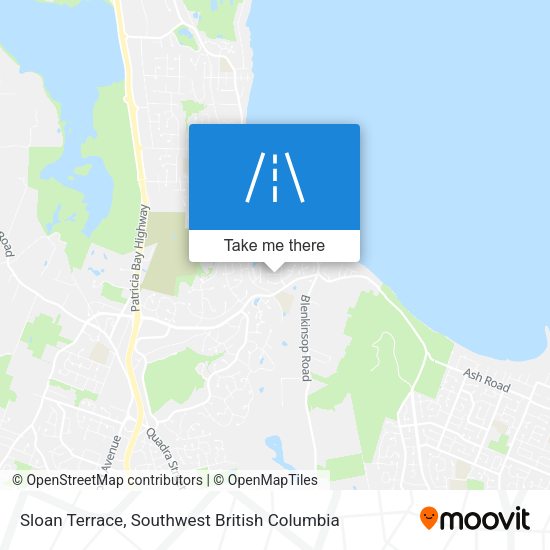 Sloan Terrace map