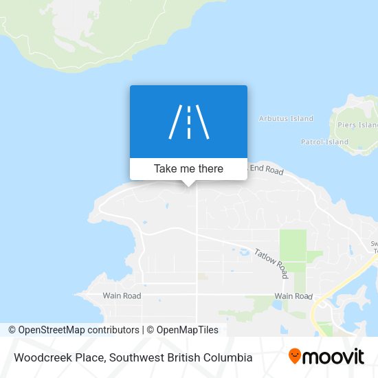 Woodcreek Place map