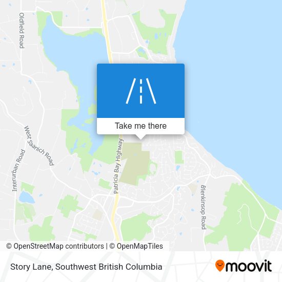 Story Lane map