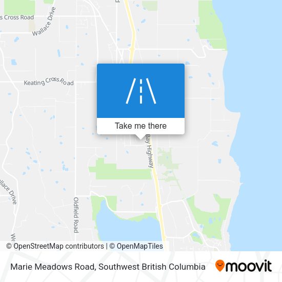 Marie Meadows Road plan