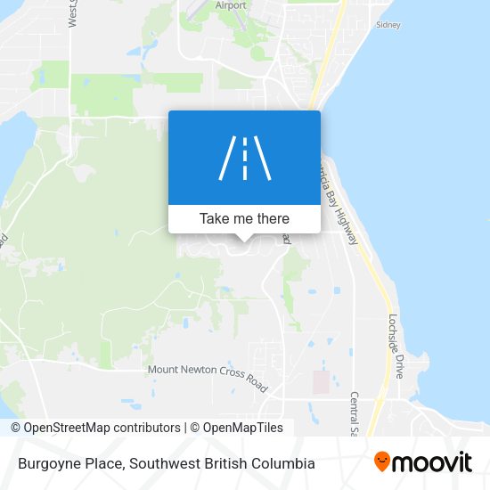 Burgoyne Place map