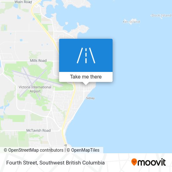 Fourth Street map