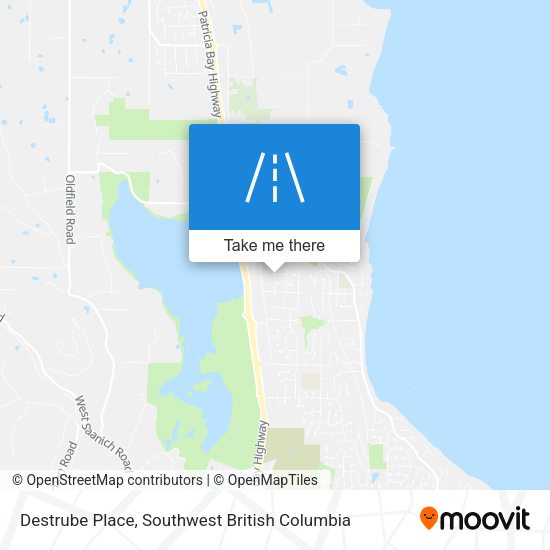 Destrube Place map