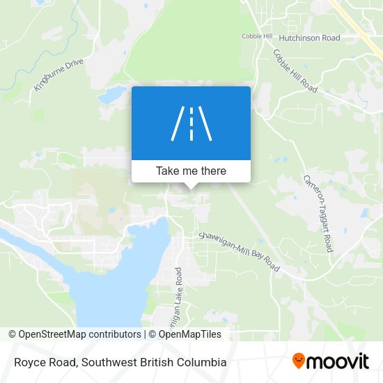 Royce Road map