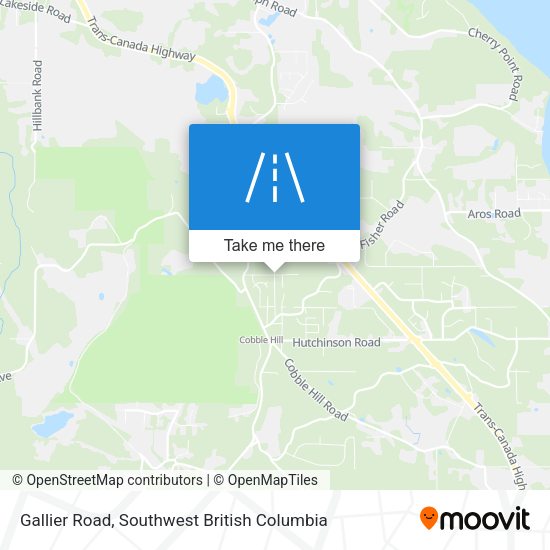 Gallier Road map