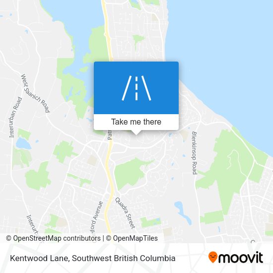Kentwood Lane map