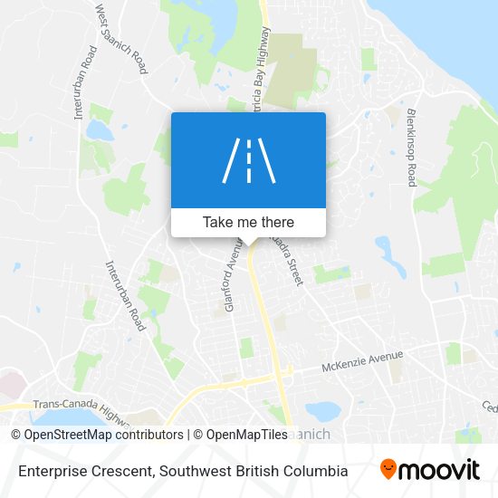 Enterprise Crescent map