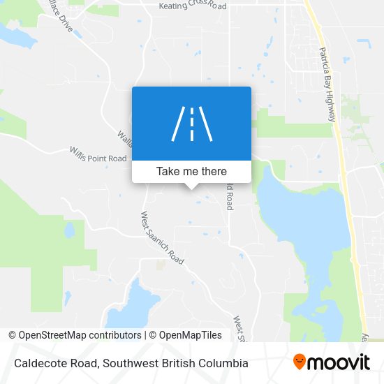 Caldecote Road plan