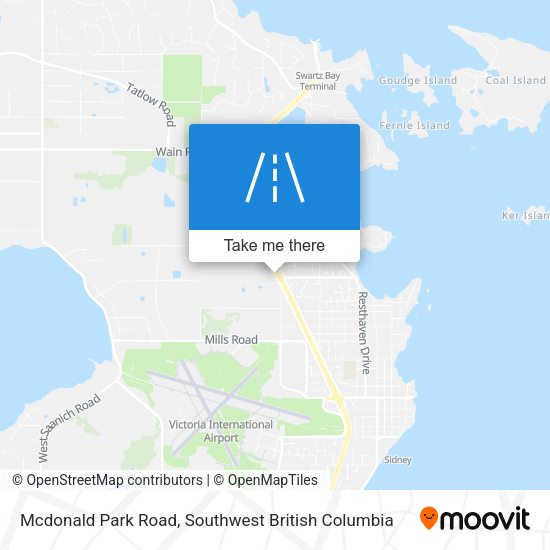 Mcdonald Park Road plan