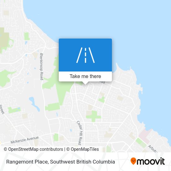 Rangemont Place map