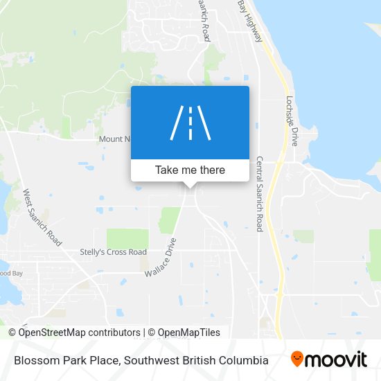 Blossom Park Place map