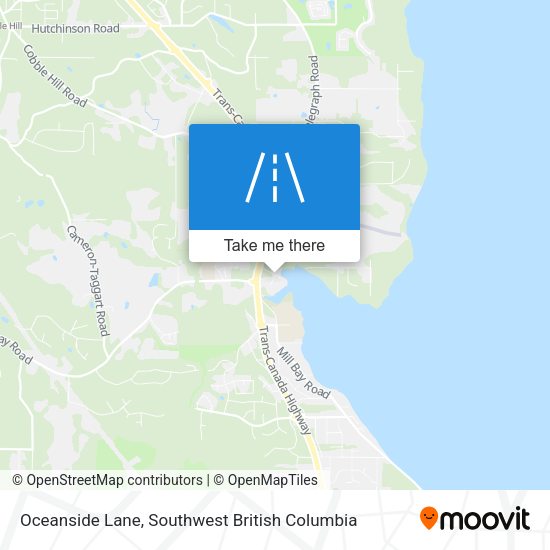 Oceanside Lane map