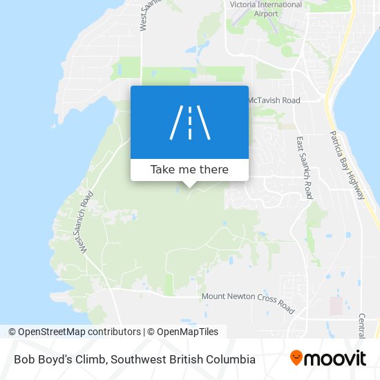 Bob Boyd's Climb map