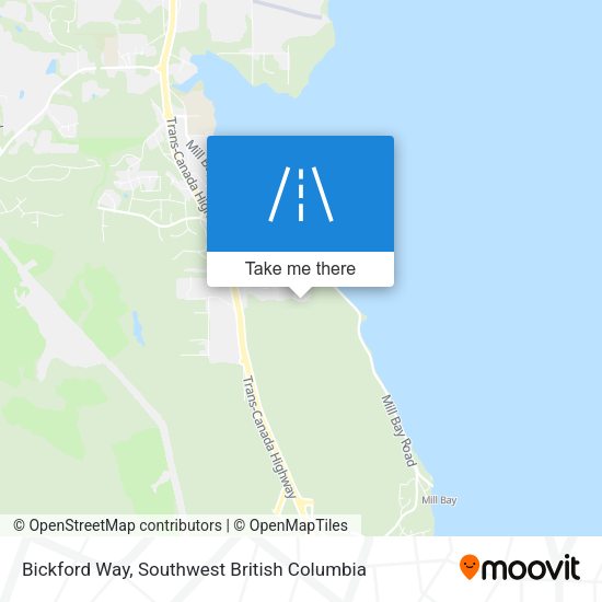 Bickford Way map