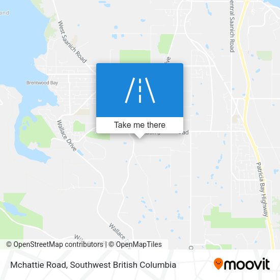 Mchattie Road map