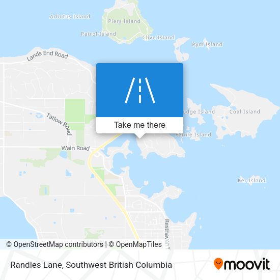 Randles Lane map