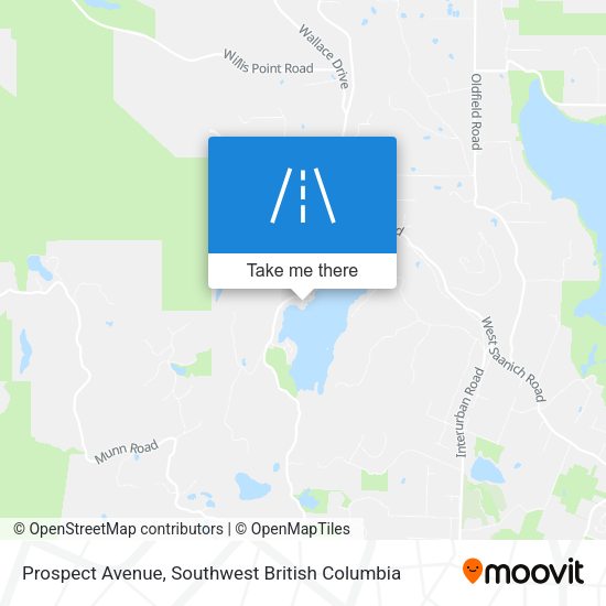 Prospect Avenue map