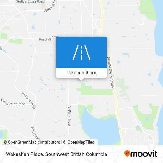 Wakashan Place map