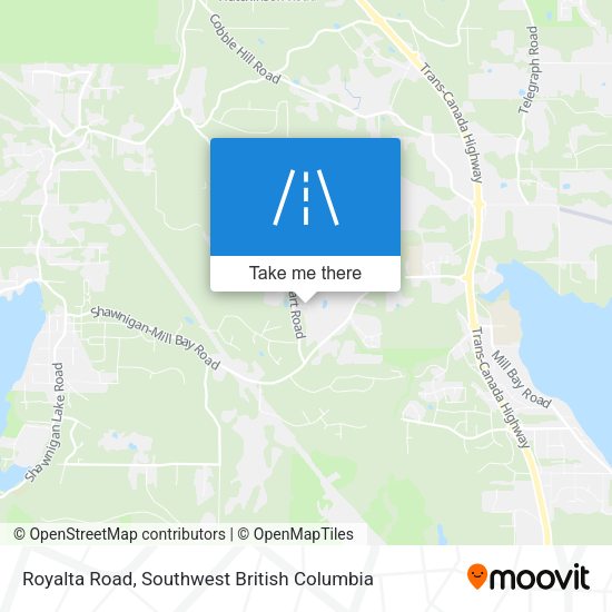 Royalta Road plan