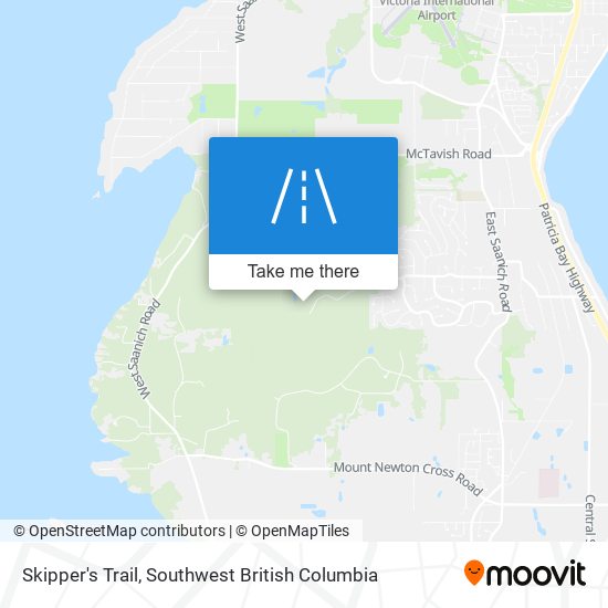 Skipper's Trail map