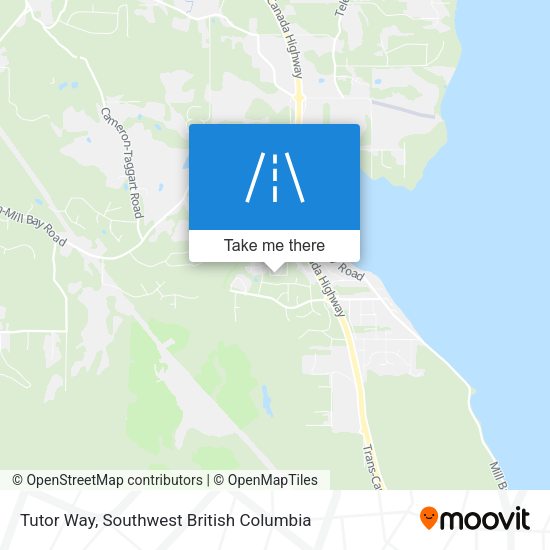 Tutor Way map