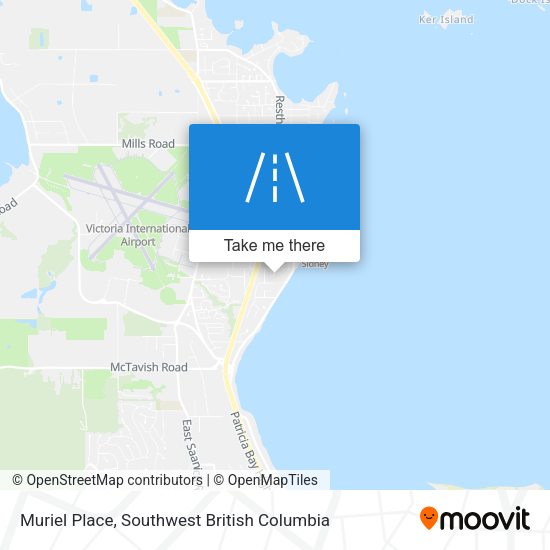 Muriel Place map