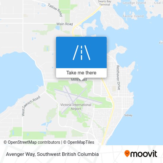 Avenger Way map