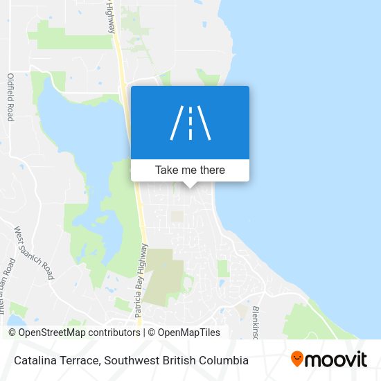 Catalina Terrace map