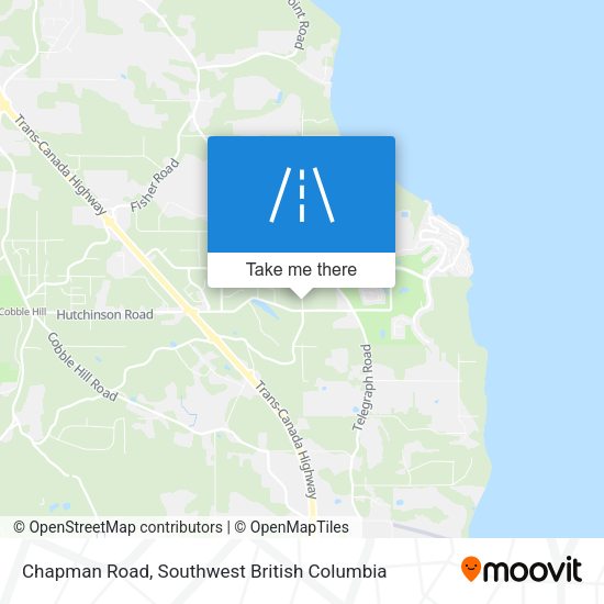 Chapman Road map