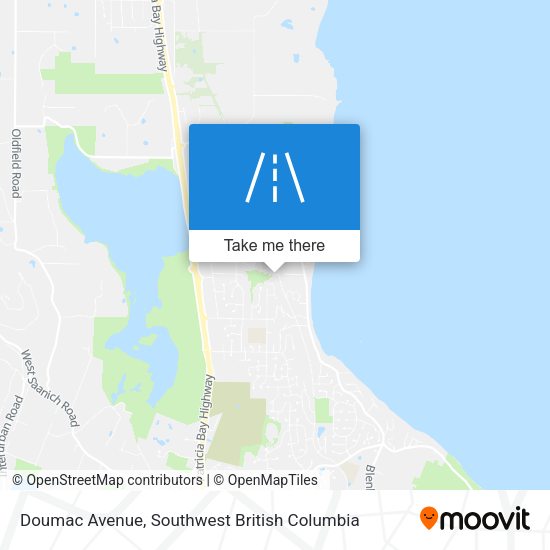 Doumac Avenue map