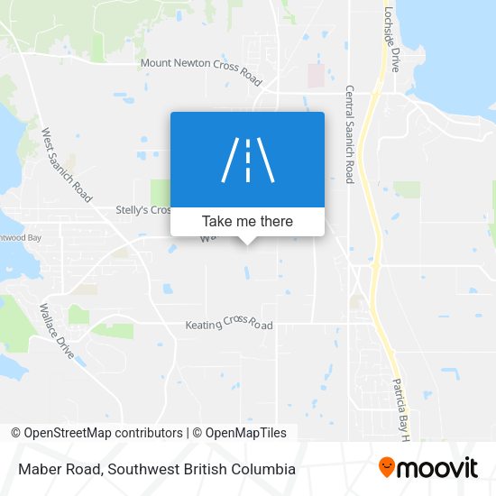 Maber Road map