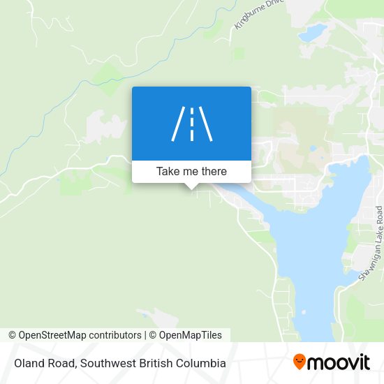 Oland Road map