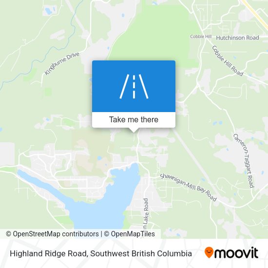 Highland Ridge Road plan