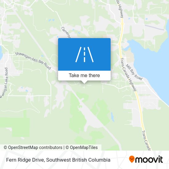 Fern Ridge Drive map