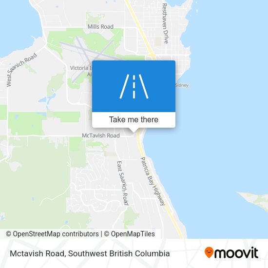 Mctavish Road map